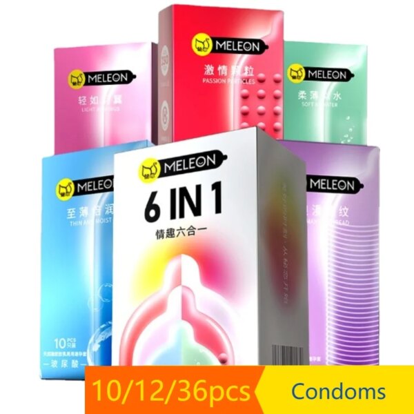 36/12/10 pièces homme pénis coq manchon Latex naturel lubrifié préservatifs homme Ultra mince jouets sexuels préservatifs pour hommes produits sexuels Condones