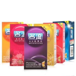 Préservatifs à pois en Latex naturel pour hommes, 10 pièces, jouets sexuels, manchon de pénis lisse et fin, lubrification, stimulation plus sûre, fournitures sexuelles