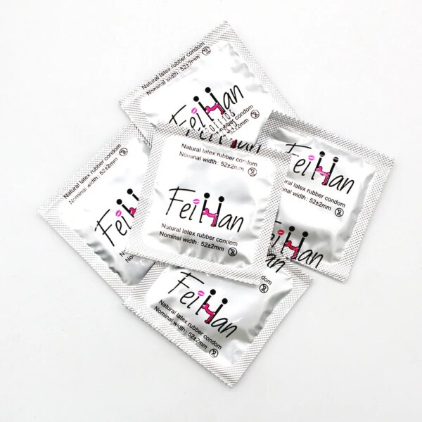Manchon de Pénis en Latex Naturel Ultra Mince pour Homme, Fourniture Sexuelle pour Adulte de 18 ans et plus, Jouet Sexuel, 10/30/50 Pièces