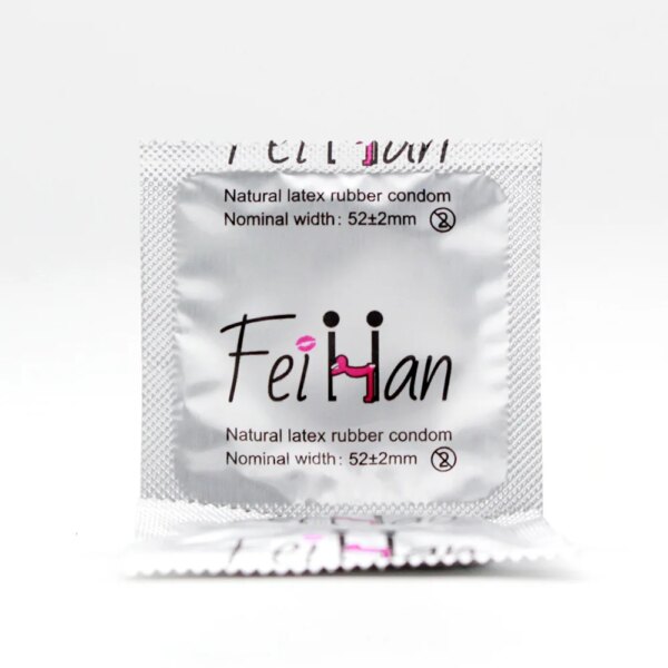 Manchon de Pénis en Latex Naturel Ultra Mince pour Homme, Fourniture Sexuelle pour Adulte de 18 ans et plus, Jouet Sexuel, 10/30/50 Pièces – Image 4