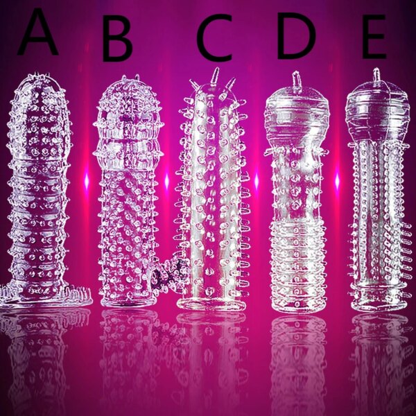 Préservatif à grosses particules pour hommes, 10 pièces, stimulation du point G, préservatif en Latex pour adultes et hommes, manches pour pénis, jouets sexuels – Image 4