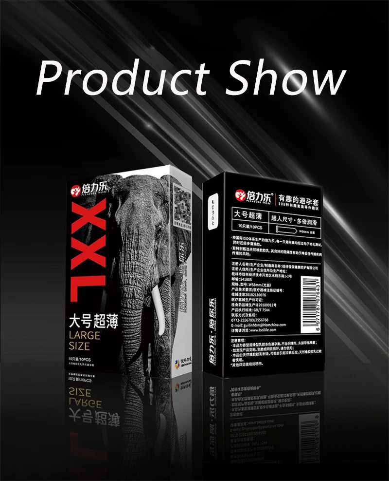 Grand préservatif Ultra fin 55/56/58/60mm, manchons pour pénis, lubrifiant en Latex naturel brillant, produits sexuels érotiques plus sûrs pour adultes