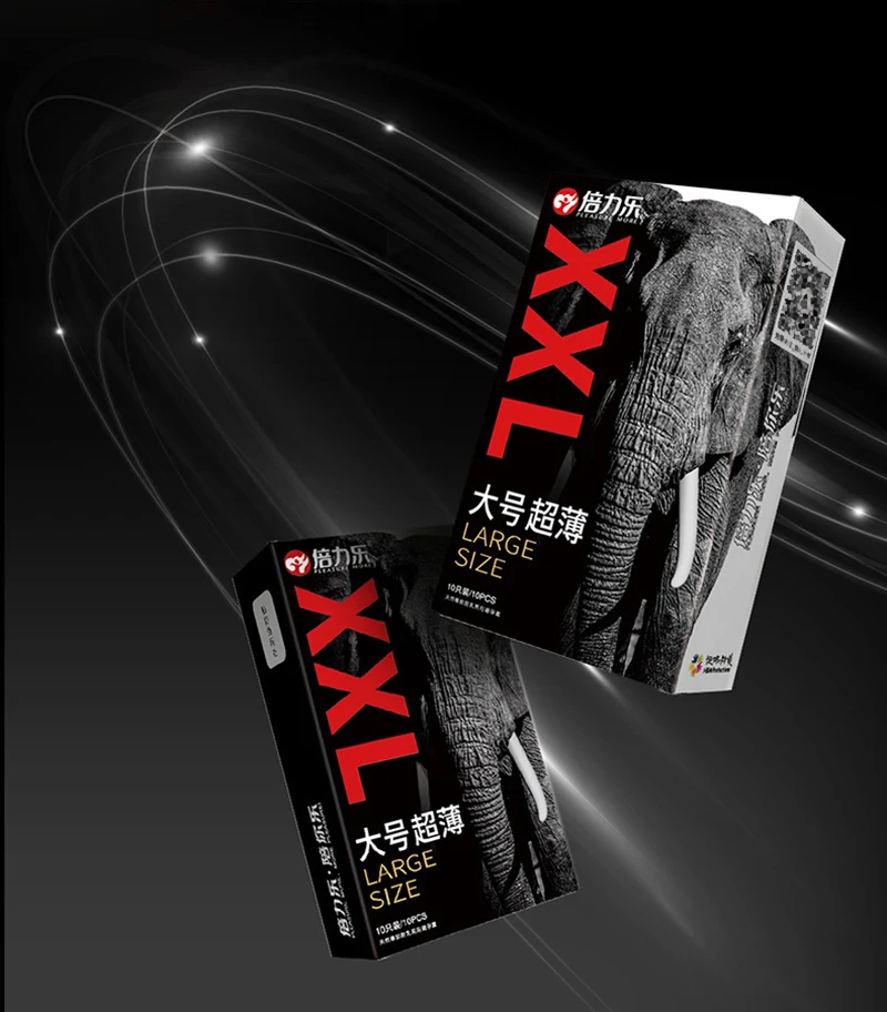 Grand préservatif Ultra fin 55/56/58/60mm, manchons pour pénis, lubrifiant en Latex naturel brillant, produits sexuels érotiques plus sûrs pour adultes