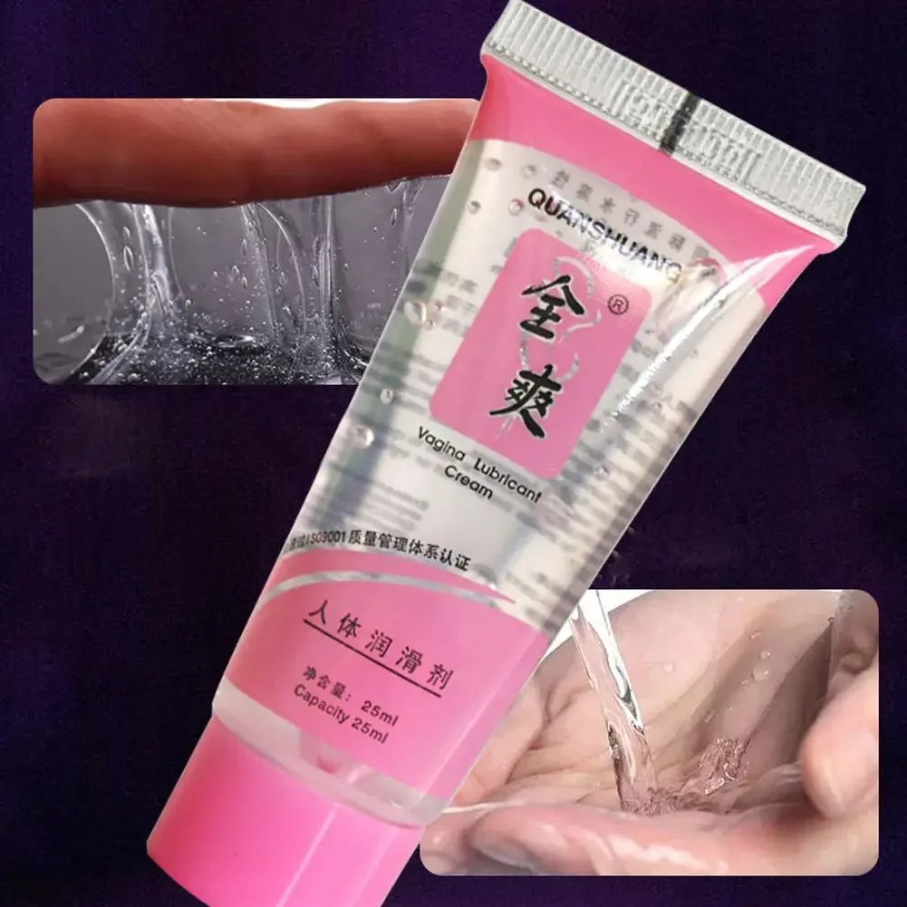 25ML Gel lubrifiant lubrifiant adulte vagin serrer Gel lubrifiant sexuel professionnel anesthésie Anti-douleur produits sexuels