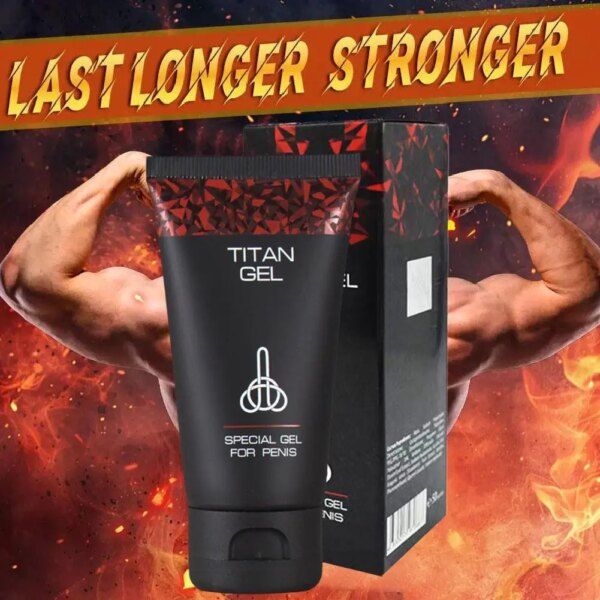 Gel d'agrandissement du pénis masculin, 50ml, pour Titan, grosse bite, érection, produits sexuels aphrodisiaques, Massage du coq, rehausseur, soins sexuels pour adultes