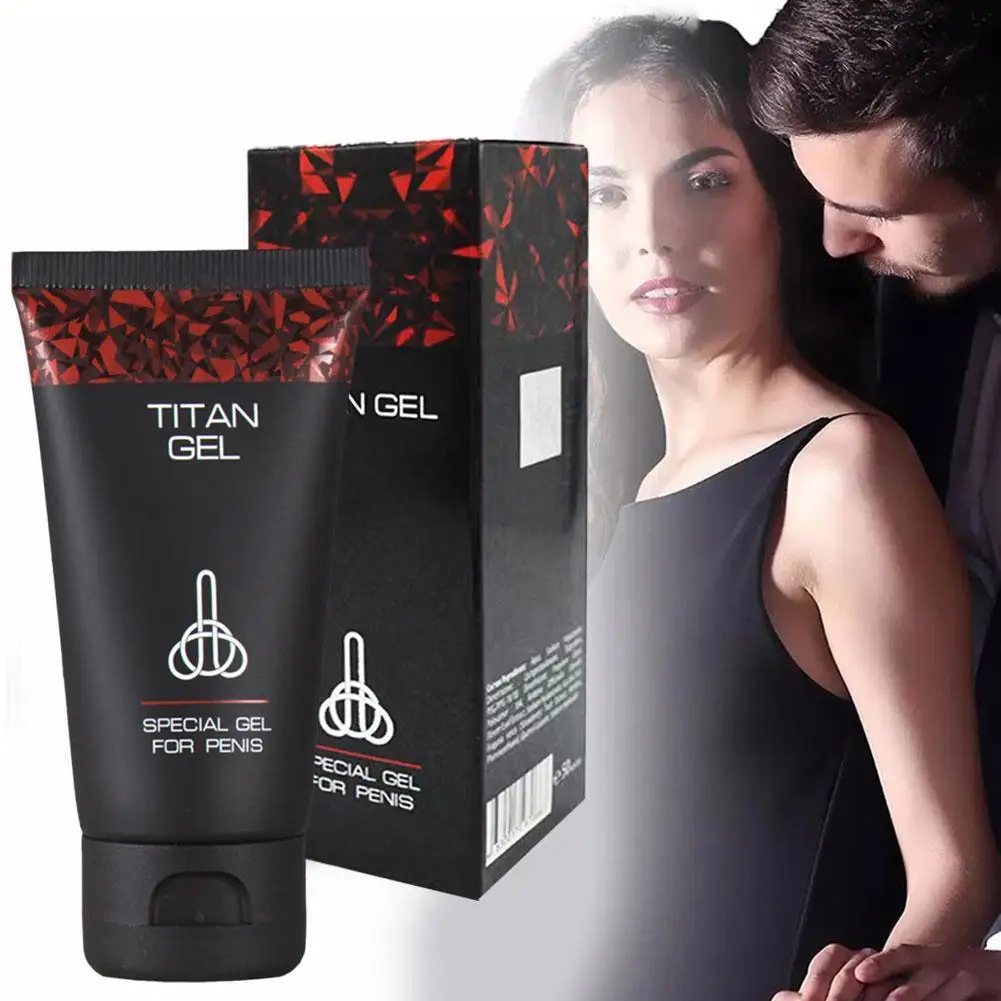 Gel d'agrandissement du pénis masculin, 50ml, pour Titan, grosse bite, érection, produits sexuels aphrodisiaques, Massage du coq, rehausseur, soins sexuels pour adultes