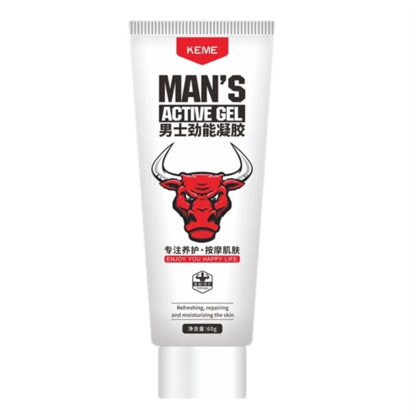 Crème d'agrandissement du pénis à base de plantes, grosse bite, 60ml, augmente la taille Xxl, produits d'érection, produits sexuels pour hommes, Gel aphrodisiaque pour Man18 + – Image 3
