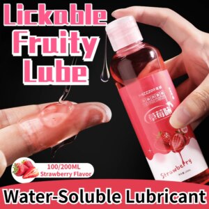 Lubrifiant à saveur fruitée liable pour adultes, sexe Chev, lubrification Harvey, jouets sexuels, lubrification vaginale et anale, 18 +, 100 ml, 200ml