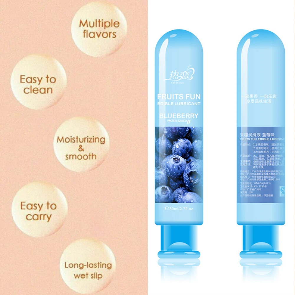 200ml saveur de Fruit jouet sexuel pour femmes hommes lubrifiant sexe à base d'eau myrtille fraise pêche huile sexuelle Gel Anal Vaginal adultes 18