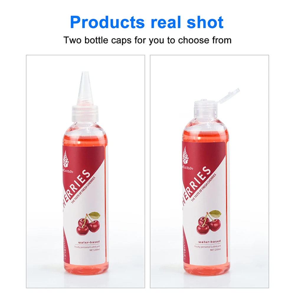 200ml saveur de Fruit jouet sexuel pour femmes hommes lubrifiant sexe à base d'eau myrtille fraise pêche huile sexuelle Gel Anal Vaginal adultes 18