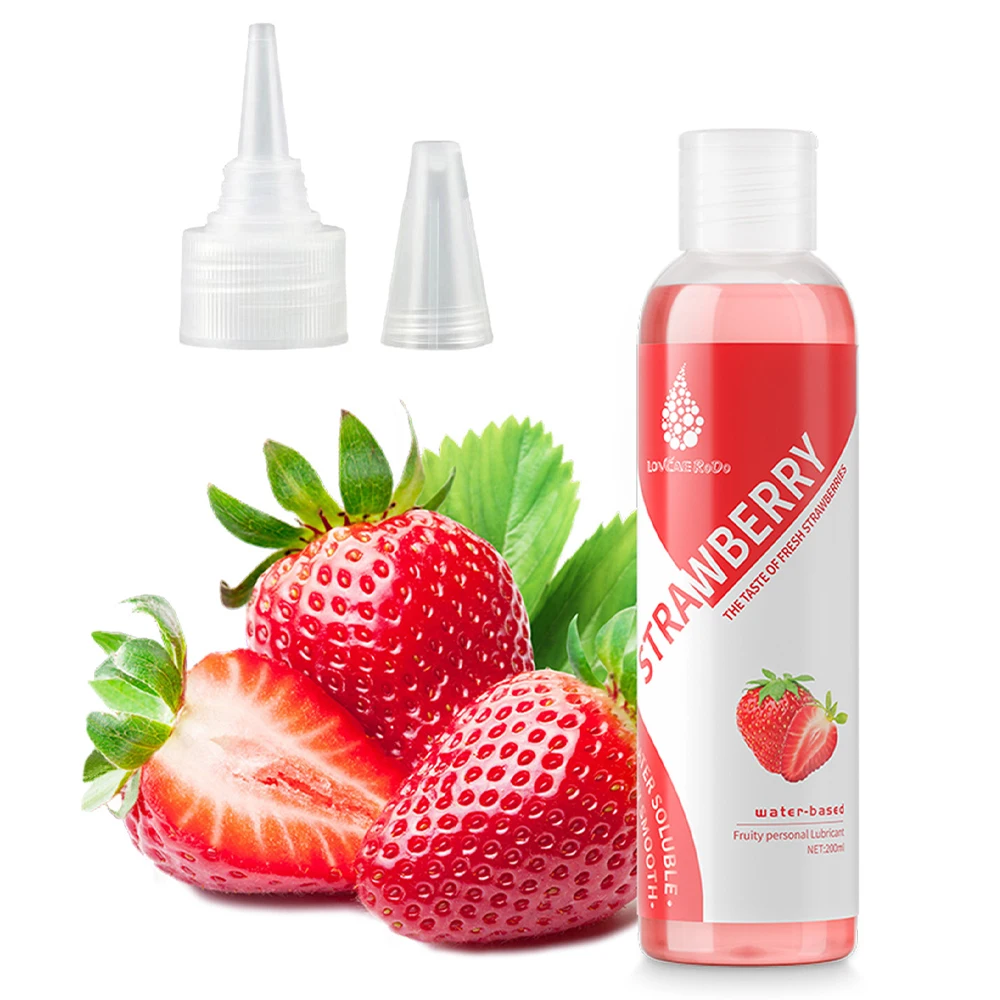 200ml saveur de Fruit jouet sexuel pour femmes hommes lubrifiant sexe à base d'eau myrtille fraise pêche huile sexuelle Gel Anal Vaginal adultes 18