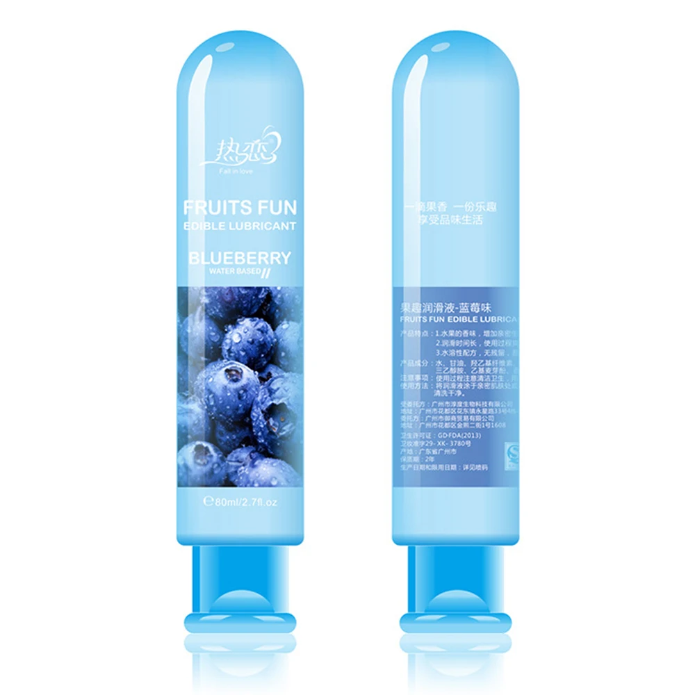 200ml saveur de Fruit jouet sexuel pour femmes hommes lubrifiant sexe à base d'eau myrtille fraise pêche huile sexuelle Gel Anal Vaginal adultes 18