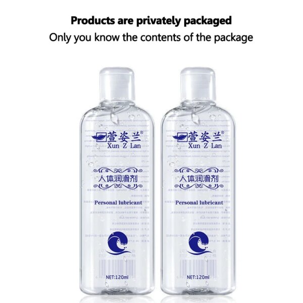 Tooile-Lubrifiant sexuel soluble dans l'eau pour hommes, sexe anal, huile lubrifiante, pur, naturel, lubrifiant pour sexe Chev, jouets pour adultes, Sexshop féminin, 120ml – Image 4