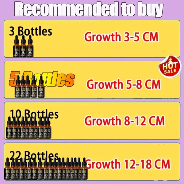 Meilleures ventes pénis augmenter épaississement huiles essentielles huile de Massage crème pour pénis pour homme 18 + grand Gel d'agrandissement agrandir la croissance de bite – Image 3