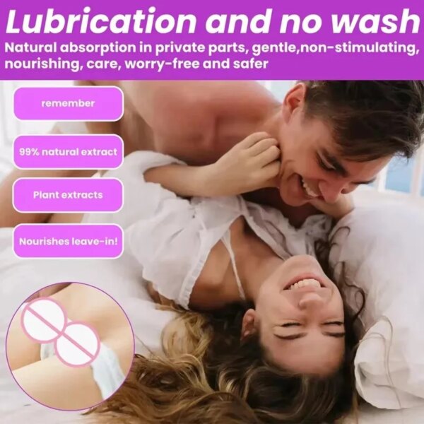 Lubrifiant Humain Soluble dans l'Eau, pour Sexe Privé, Anal, Vaginal, Oral, Jouets pour Adultes, pour Couple, Femme – Image 4