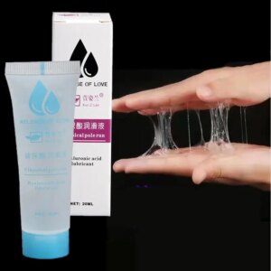 Lubrifiant à base d'eau pour le sexe soie toucher comestible lubrifiant sexuel Anal Gel Oral Exciter pour les femmes orgasme lubrifiant sexuel crème adulte