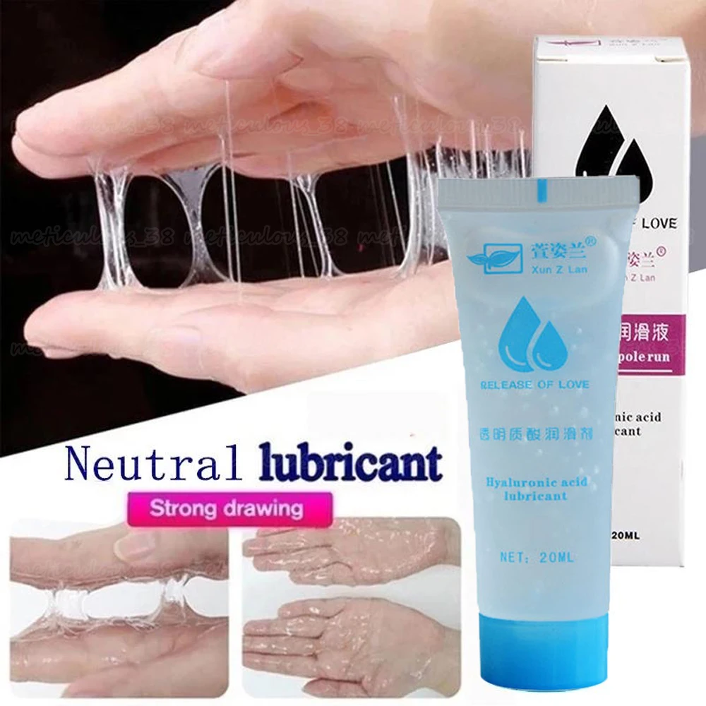 Lubrifiant à base d'eau pour le sexe soie toucher comestible lubrifiant sexuel Anal Gel Oral Exciter pour les femmes orgasme lubrifiant sexuel crème adulte