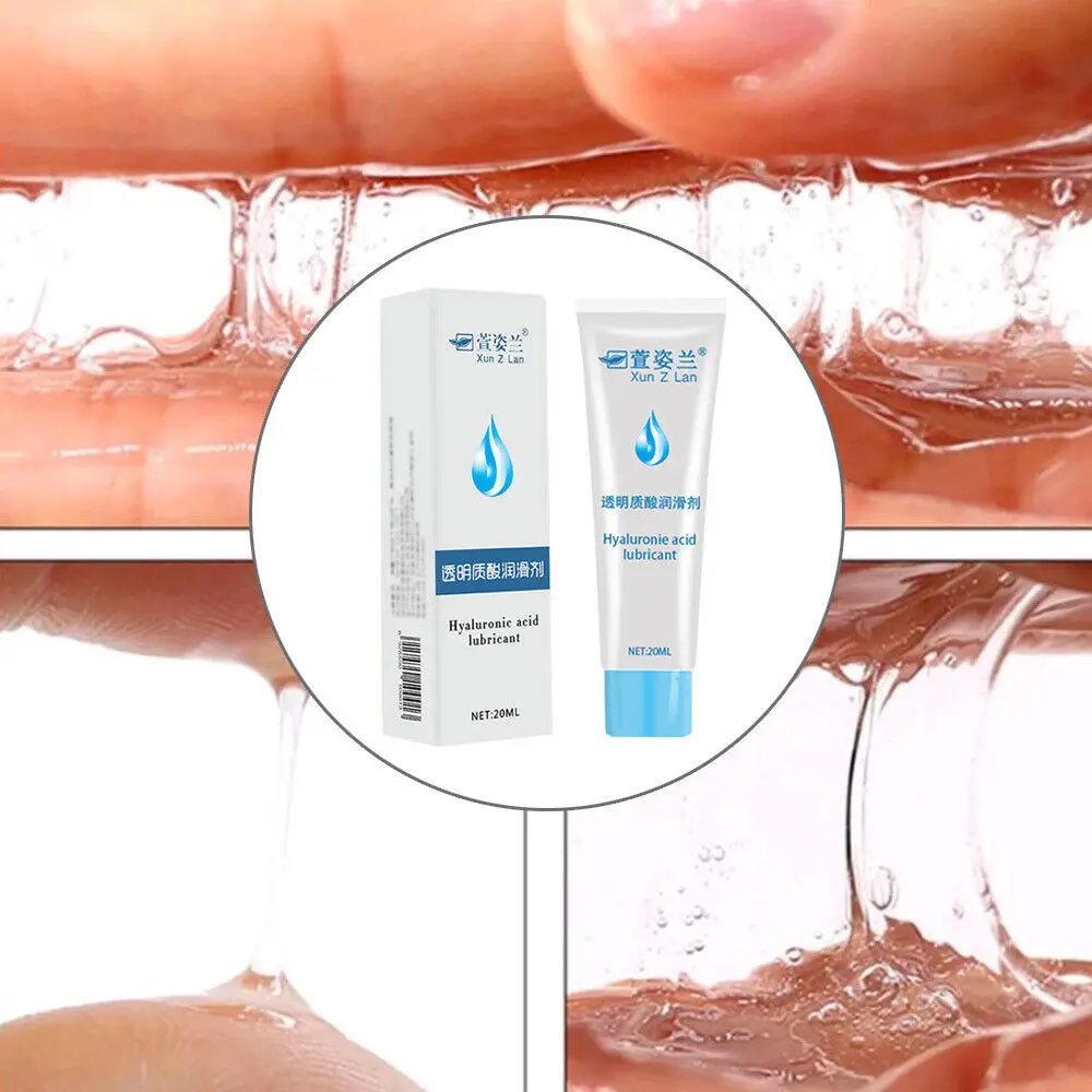 Lubrifiant à base d'eau pour le sexe soie toucher comestible lubrifiant sexuel Anal Gel Oral Exciter pour les femmes orgasme lubrifiant sexuel crème adulte