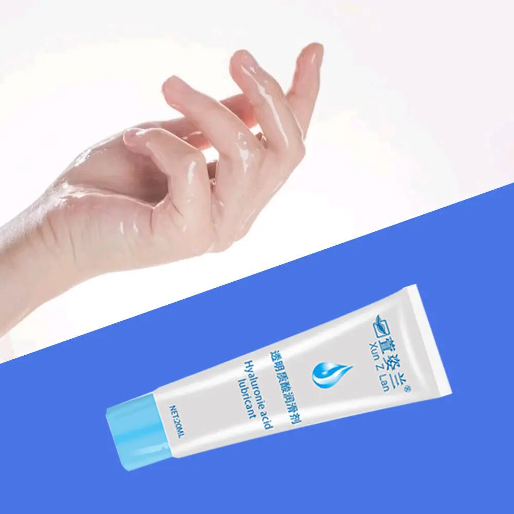 Lubrifiant à base d'eau pour le sexe soie toucher comestible lubrifiant sexuel Anal Gel Oral Exciter pour les femmes orgasme lubrifiant sexuel crème adulte