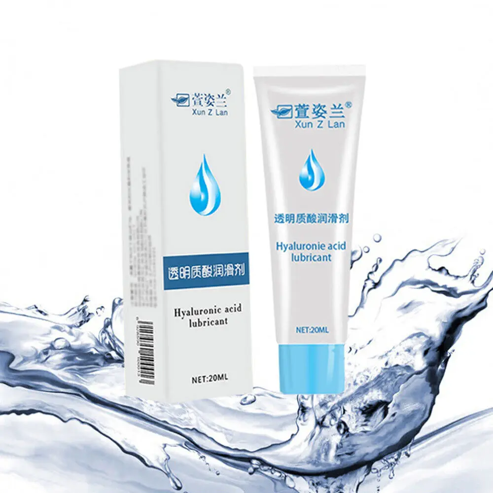Lubrifiant à base d'eau pour le sexe soie toucher comestible lubrifiant sexuel Anal Gel Oral Exciter pour les femmes orgasme lubrifiant sexuel crème adulte