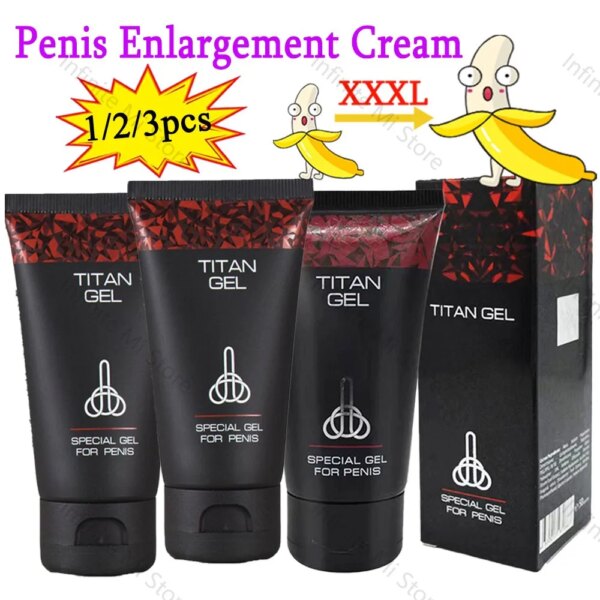 1/2/3 pièces crème d'agrandissement du pénis grosse bite érection agrandissement croissance XXL crème retardateur pour hommes crème efficace croissance du pénis Gel sexuel