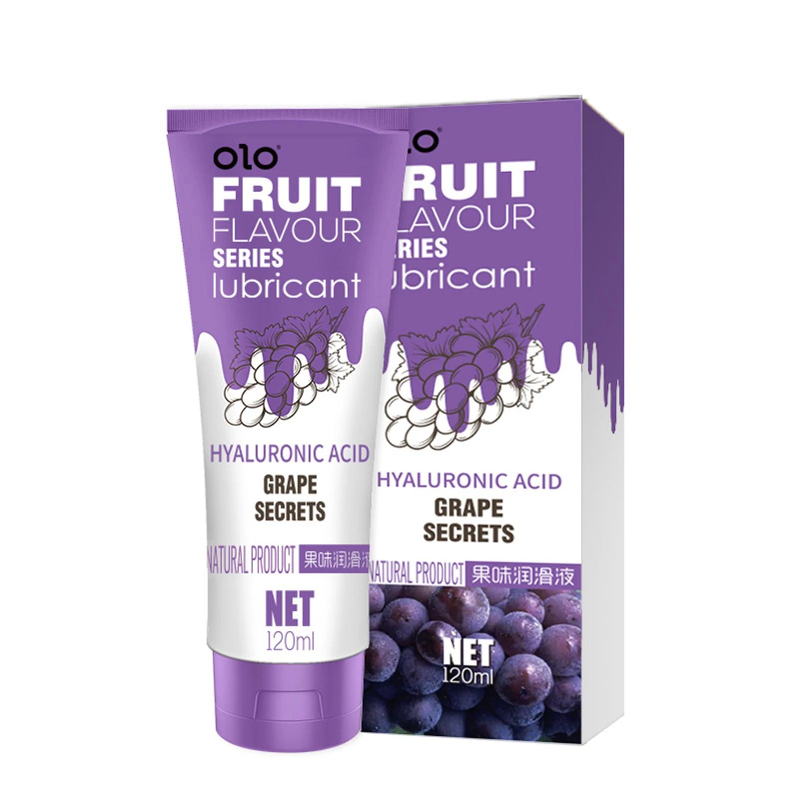 Lubrifiant à saveur fruitée léchable pour sexe Oral, acide hyaluronique, lubrifiant sexuel à base d'eau, sexe Anal pour adultes, Accessoires sexuels
