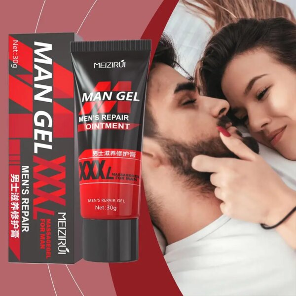 Gel d'agrandissement du pénis pour hommes, augmente la taille, épaississement de l'érection, améliore le retard, Agent d'extension du pénis masculin, crème de croissance 30ml – Image 2