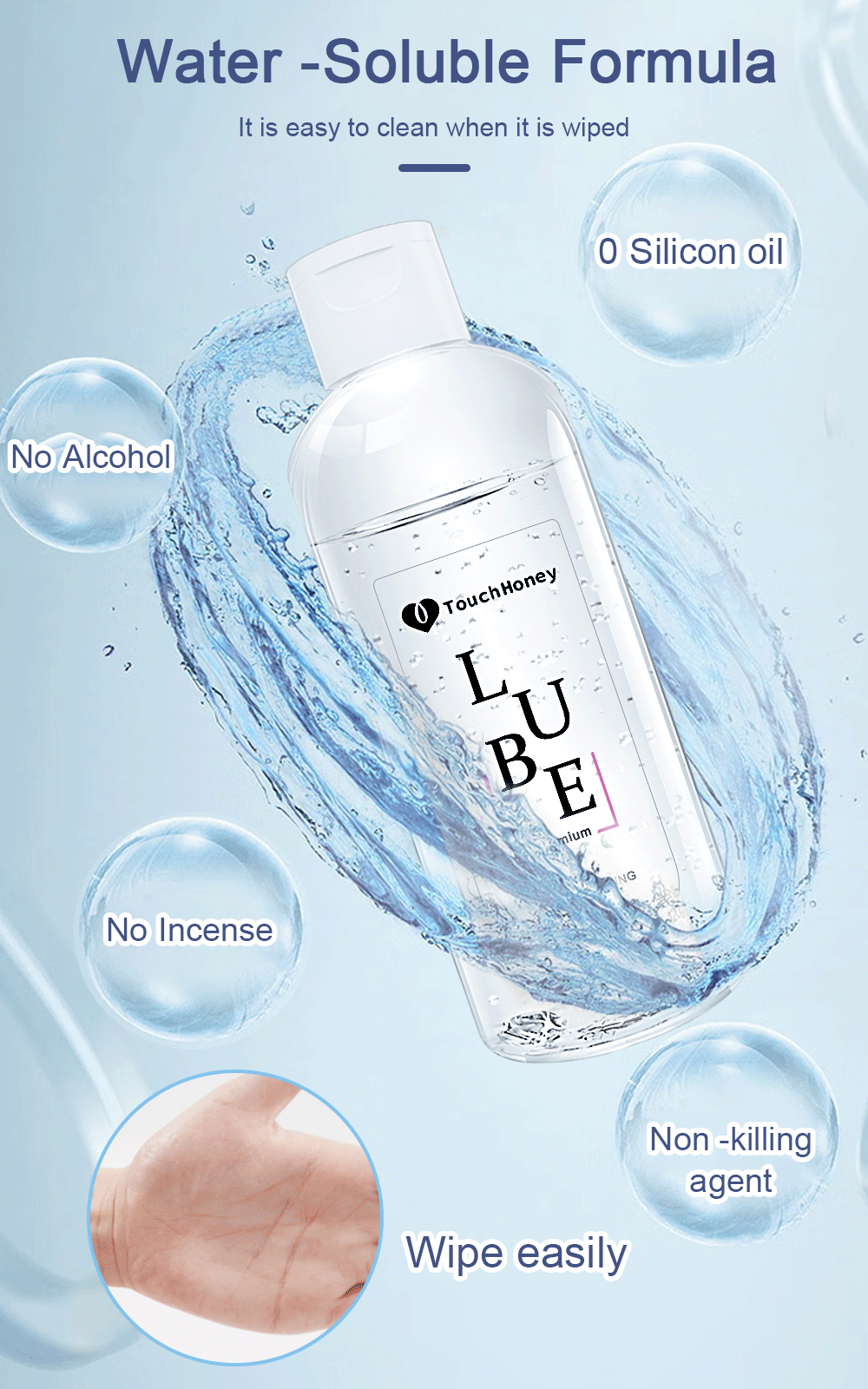 240ML lubrifiant pour le sexe lubrifiant à base d'eau pour les Couples vagin Anal adulte Masturbation jouet lubrification intime amour Gel jouets sexuels