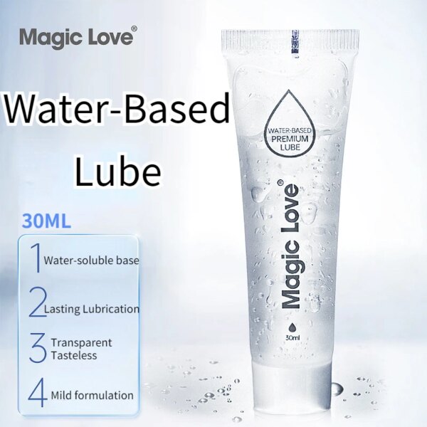 30ML adultes lubrifiants sexuels soluble dans l'eau lubrifiant corps masturbant Massage huile lubrifiante lubrifiant Vaginal Anal Couple Gel sexuel – Image 2