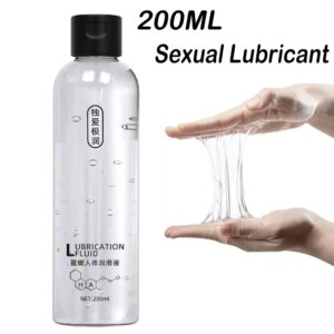Lubrifiant à base d'eau 200ML, Gel intime sûr, lubrifiant Vaginal et Anal, huile lubrifiante pour adultes, femmes, hommes et Couple, outils érotiques
