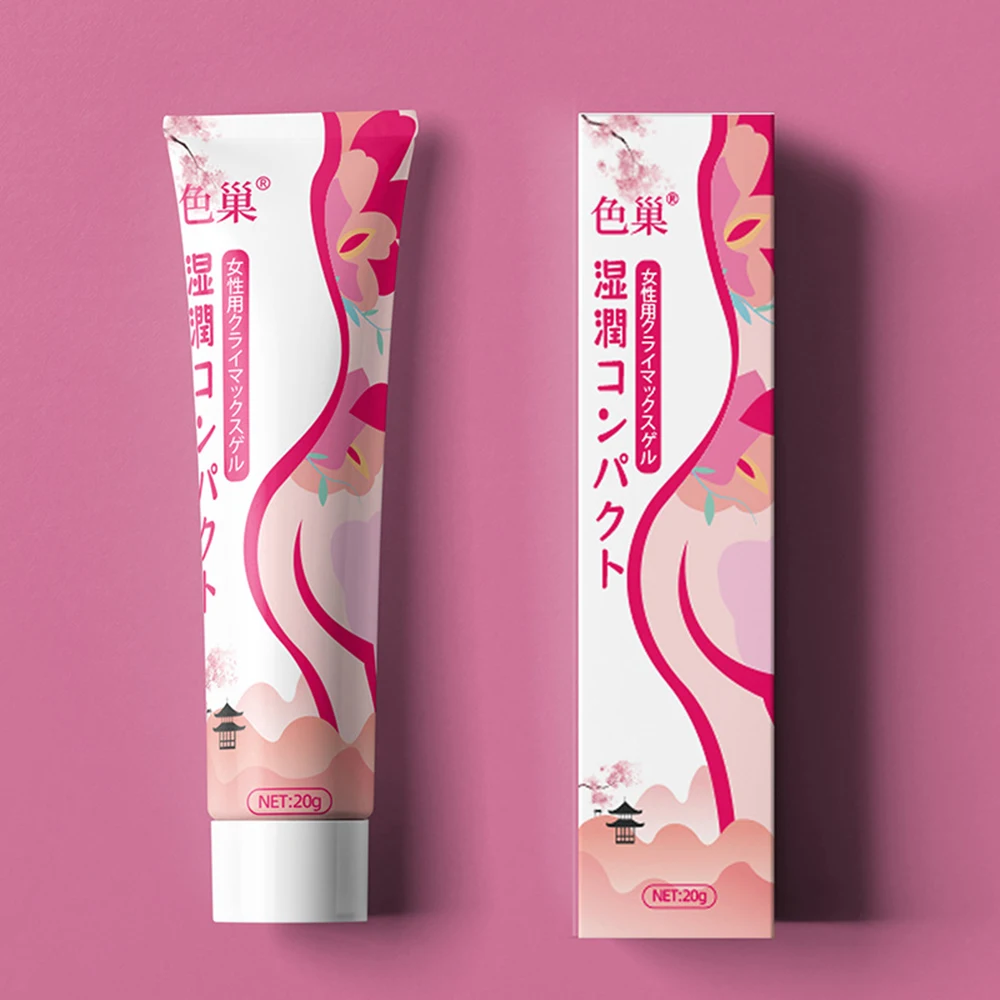 Lubrifiant pour le sexe lubrifiant à base d'eau pour les femmes graisse d'orgasme rapide Gel Vaginal Oral facile à nettoyer jouet sexuel Masturbation adulte 20g