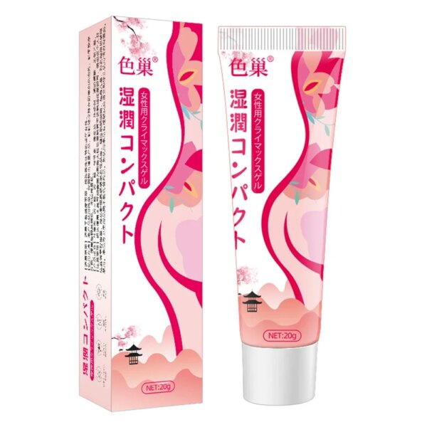 Lubrifiant pour le sexe lubrifiant à base d'eau pour les femmes graisse d'orgasme rapide Gel Vaginal Oral facile à nettoyer jouet sexuel Masturbation adulte 20g – Image 2