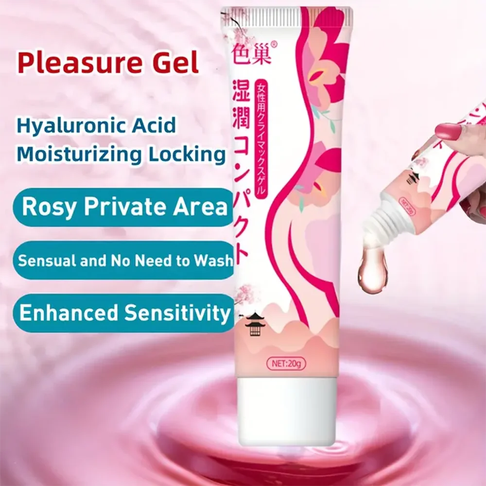 Lubrifiant pour le sexe lubrifiant à base d'eau pour les femmes graisse d'orgasme rapide Gel Vaginal Oral facile à nettoyer jouet sexuel Masturbation adulte 20g