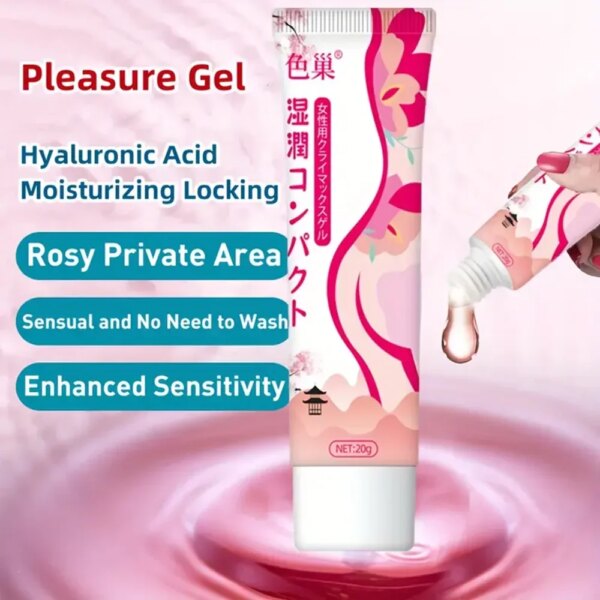 Lubrifiant pour le sexe lubrifiant à base d'eau pour les femmes graisse d'orgasme rapide Gel Vaginal Oral facile à nettoyer jouet sexuel Masturbation adulte 20g – Image 6