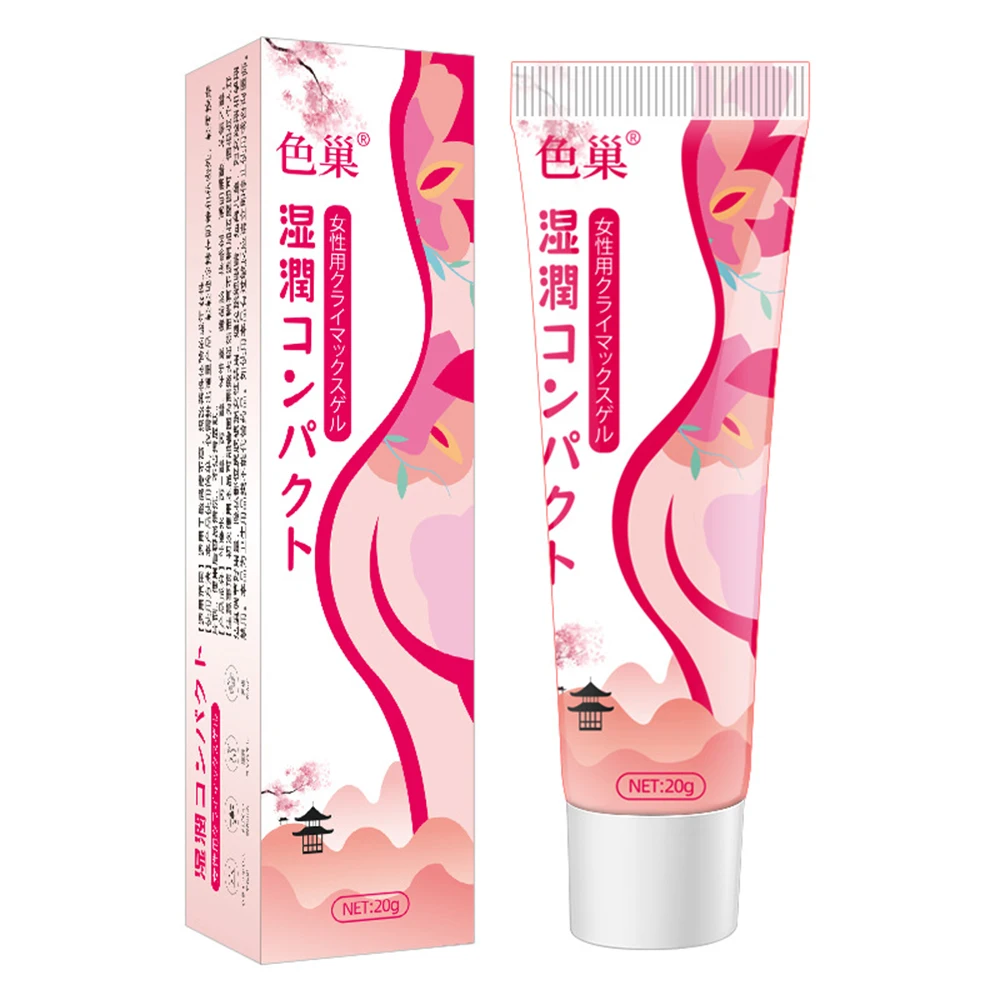 Lubrifiant pour le sexe lubrifiant à base d'eau pour les femmes graisse d'orgasme rapide Gel Vaginal Oral facile à nettoyer jouet sexuel Masturbation adulte 20g