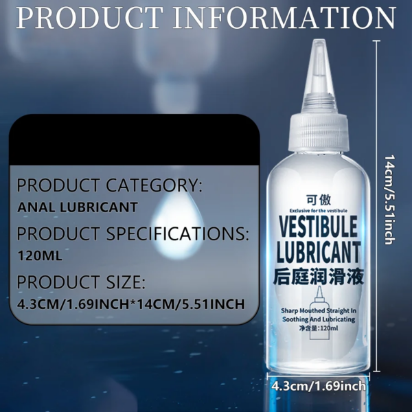 Lubrifiant Anal en Silicone à base d'eau, lubrifiant sexuel non parfumé pour hommes et femmes, Couples lesbiens gays, plaisir pour la maison et les voyages – Image 4