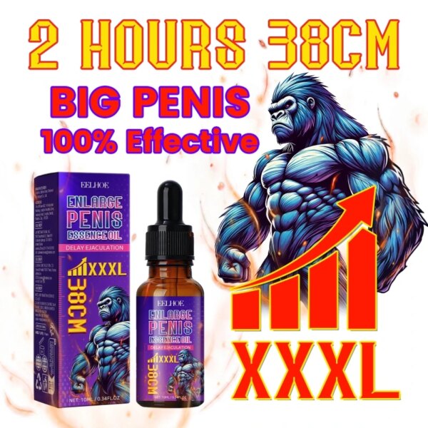 Augmenter les huiles du pénis huile d'agrandissement du pénis croissance homme grosse bite liquide mâle amélioration du coq retard sexuel hommes soins de santé massage