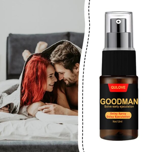 12ml homme durée 60 Minutes huile d'agrandissement du pénis retard sexuel Spray sexe pour homme utilisation externe Anti éjaculation prématurée Spray sexuel – Image 2