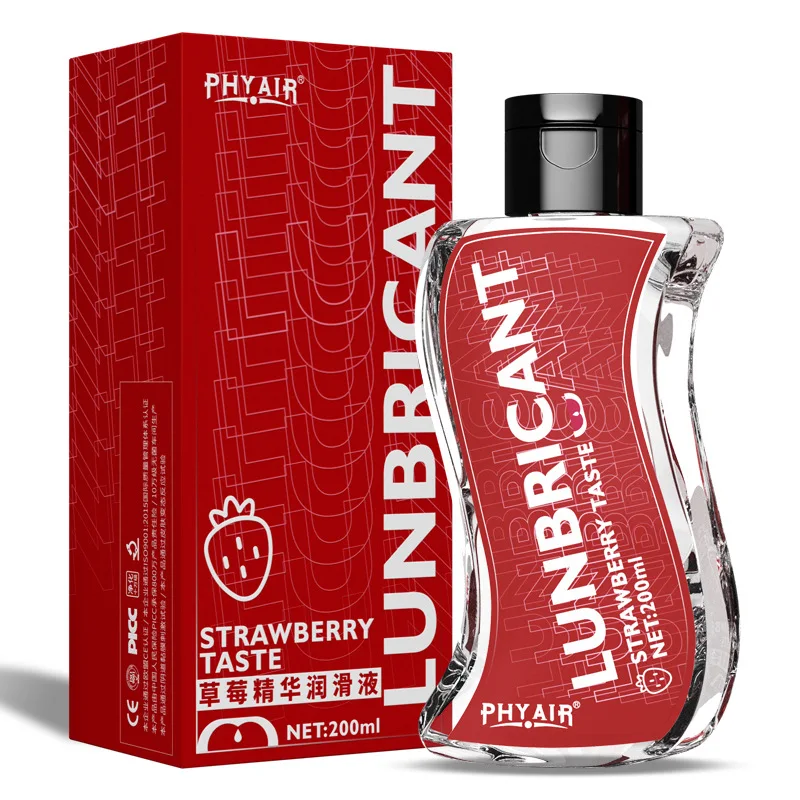 Lubrifiant Sexuel à Base d'Eau et d'Acide Hyaluronique de Grande Capacité, Gel pour Couple, Vagin, Anal, Jouet Sexuel, Boutique pour Adulte, 200ml