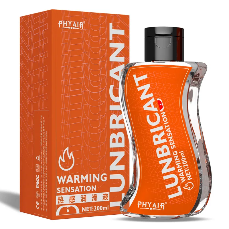 Lubrifiant Sexuel à Base d'Eau et d'Acide Hyaluronique de Grande Capacité, Gel pour Couple, Vagin, Anal, Jouet Sexuel, Boutique pour Adulte, 200ml