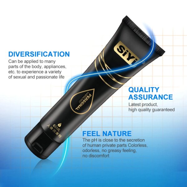 Lubrifiant sexuel pour hommes Gel de lubrification anale à base d'eau huile sexuelle pour femmes Gel de jeu de Couple Vaginal pour vagin pénis jouets gays – Image 4