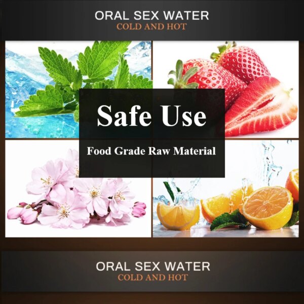 Fluide lubrifiant comestible pour pipe à eau, sensation chaude et fraîche, lubrifiant à Double stimulation, flirt, jouet sexuel passionnant, Sexshop pour adultes – Image 3