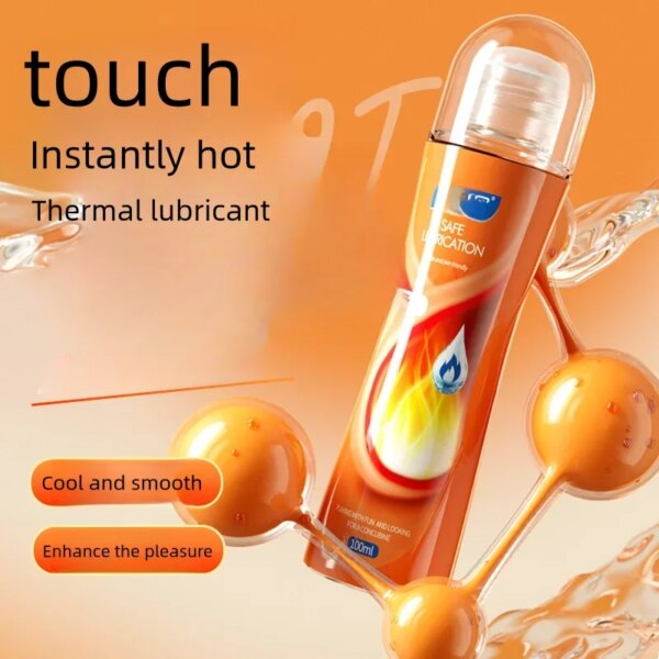 Lubrifiant hydrosoluble facile à nettoyer, produits sexuels pour adultes, accessoires de jouets sexuels pour couples, lubrification anale – Image 2