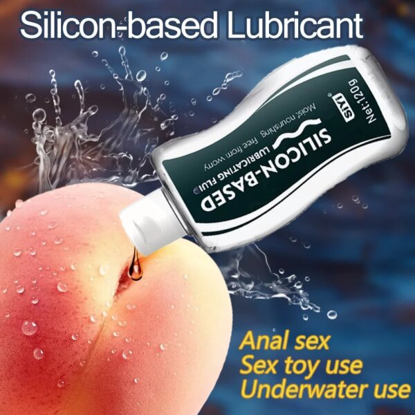 Lubrifiant à base de Silicone pour le sexe Anal, lubrifiant longue durée pour jouets sexuels adapté à la salle de bain et à l'utilisation sous-marine