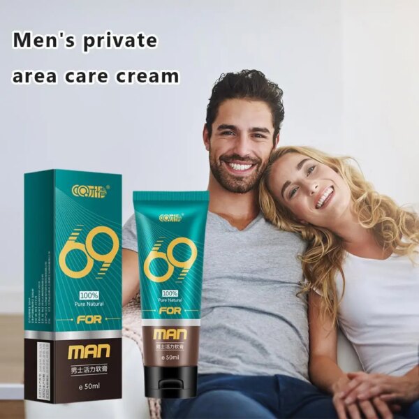 1/2/3 pièces crème d'agrandissement du pénis masculin crème de sexe augmenter la taille mâle retard crème d'érection pour hommes croissance épaissir produits pour adultes – Image 4