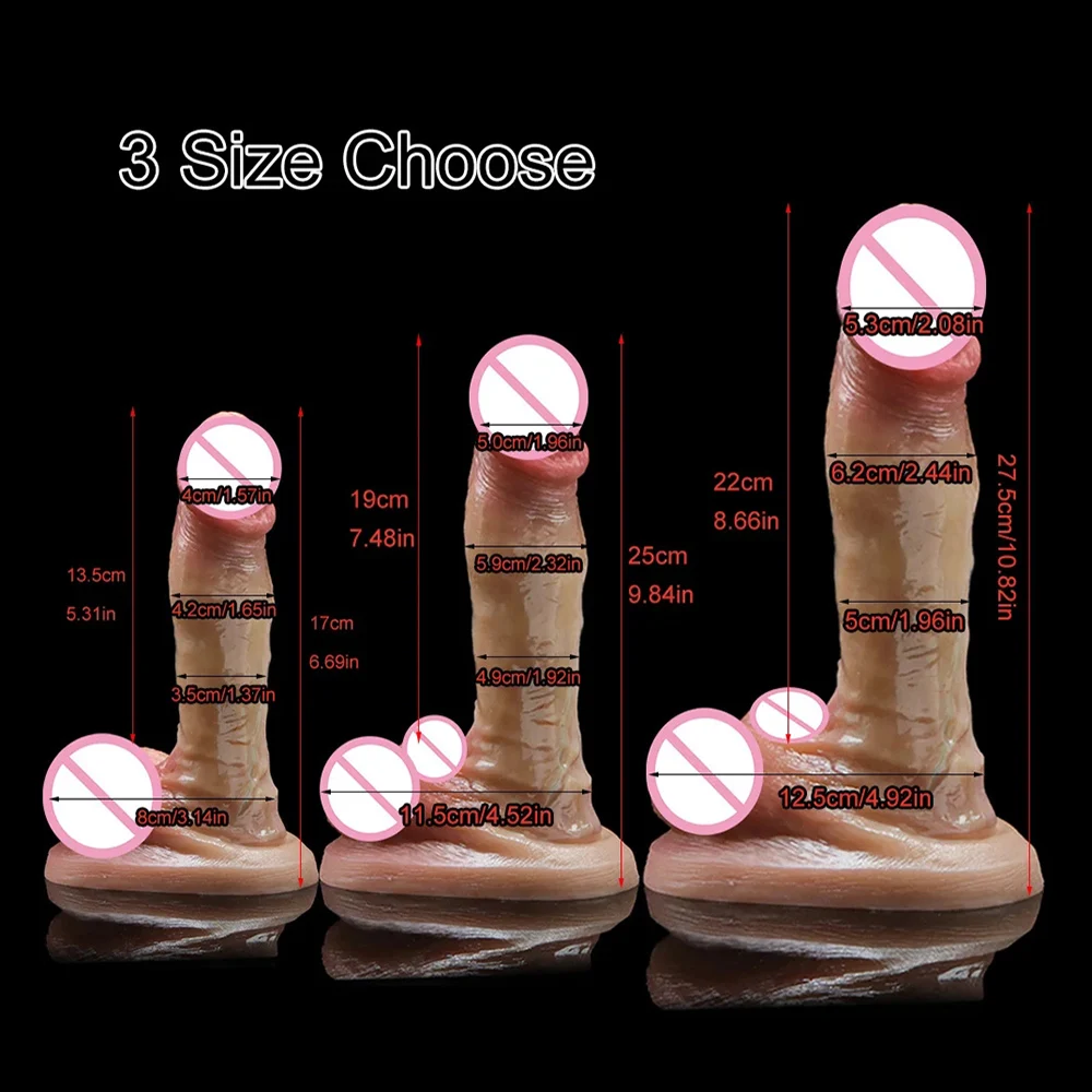 Godes énormes pour femmes, godes Super réalistes, sans vibrateur, jouets sexuels pour femmes, Massage du point G, 18 +, Sex Shop, pénis épais
