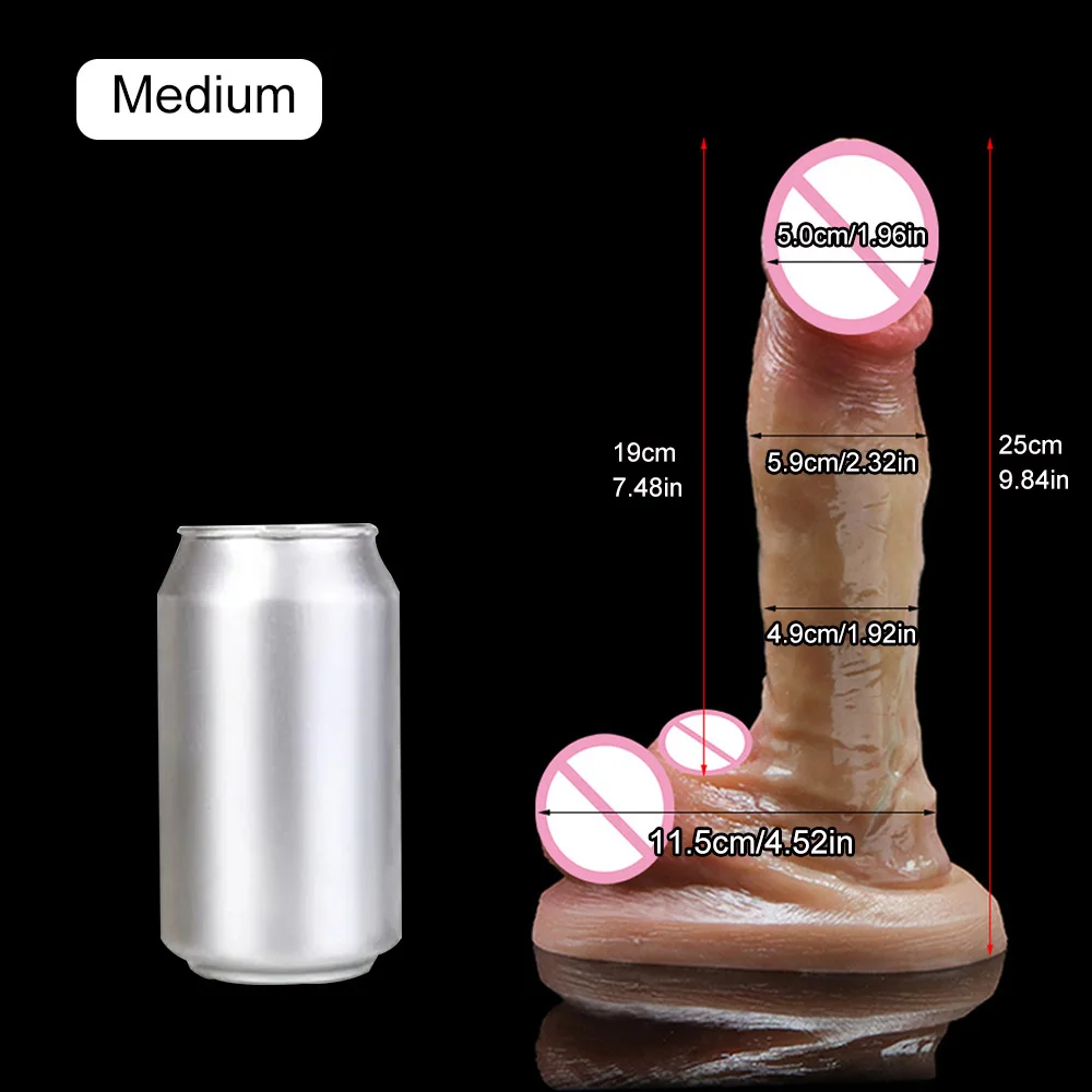 Godes énormes pour femmes, godes Super réalistes, sans vibrateur, jouets sexuels pour femmes, Massage du point G, 18 +, Sex Shop, pénis épais
