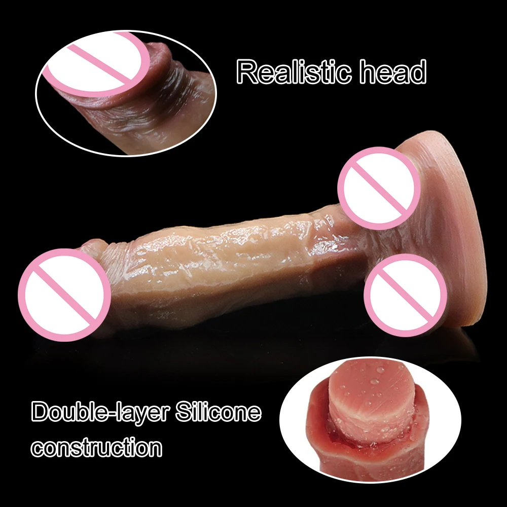 Godes énormes pour femmes, godes Super réalistes, sans vibrateur, jouets sexuels pour femmes, Massage du point G, 18 +, Sex Shop, pénis épais