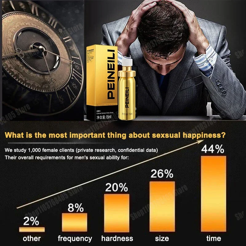 Spray retardateur de 60 minutes pour hommes, produit sexuel pour adultes, Spray à longue durée de retard pour hommes, huile de Massage sexuelle