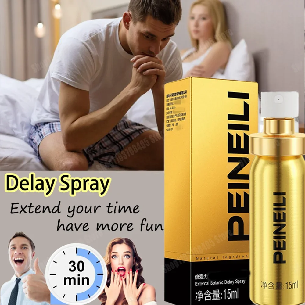 Spray retardateur de 60 minutes pour hommes, produit sexuel pour adultes, Spray à longue durée de retard pour hommes, huile de Massage sexuelle